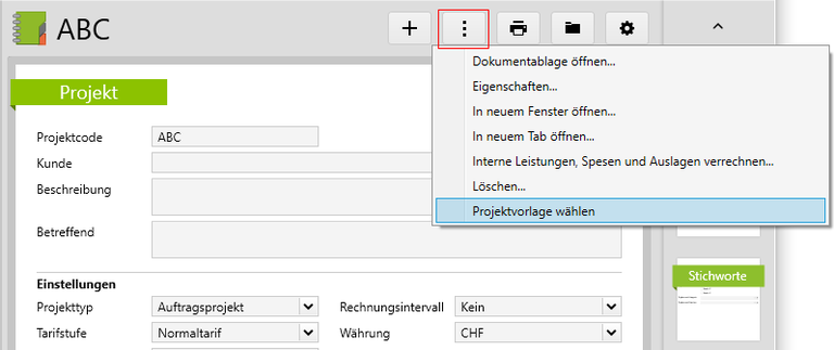 Project Template