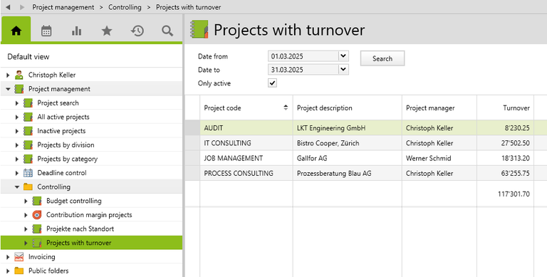OCL operators for querying BI data