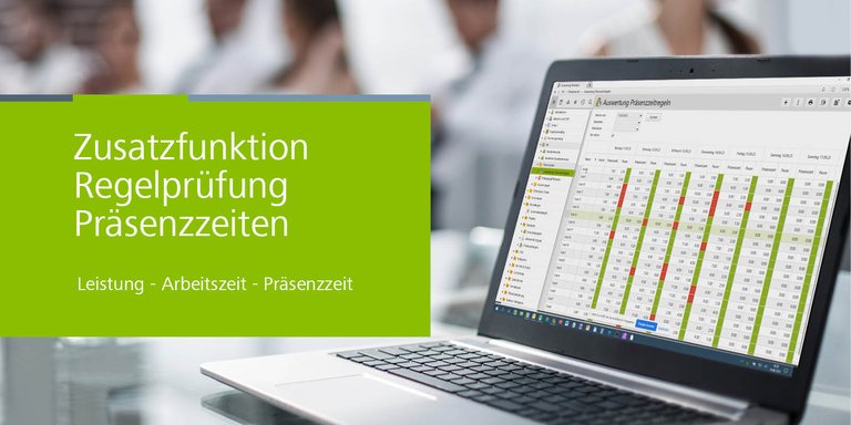Vertec Zusatzfunktion Regelprüfung Präsenzzeit