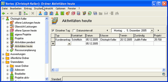 Ein Rückblick auf die Meilensteine der Vertec-Versionen 5 und 6.